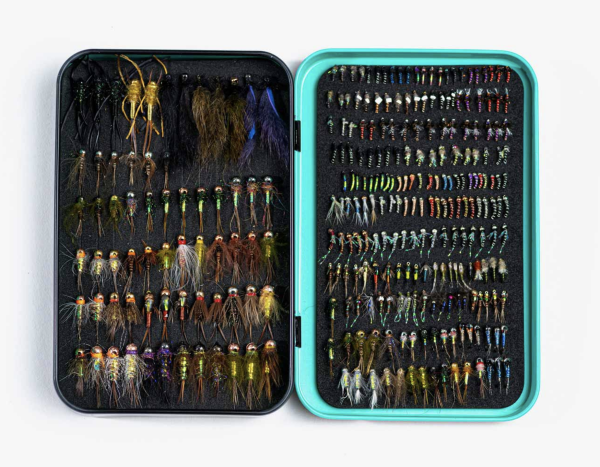 Yakoda Fly Tin Fly Box Open Standing Yakoda Fly Tin Fly Box Open Standing